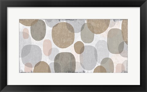 Framed Pastel Drips Print