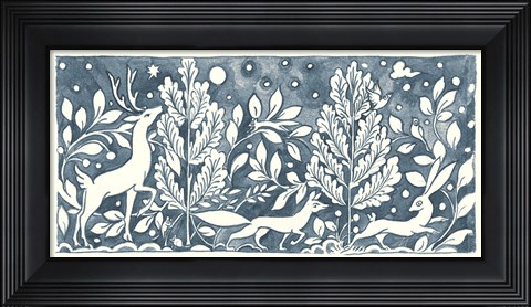 Framed Forest Life IX Print