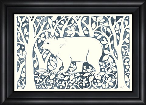 Framed Forest Life VII Print