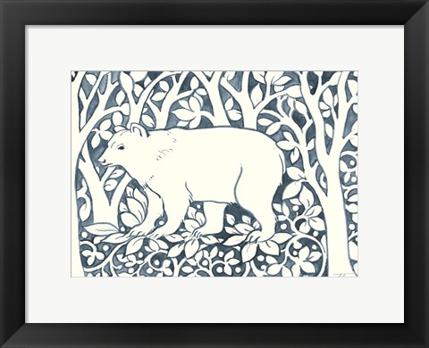 Framed Forest Life VII Print