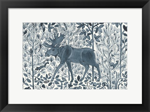 Framed Forest Life VI Print