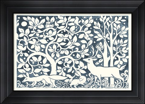 Framed Forest Life IV Print