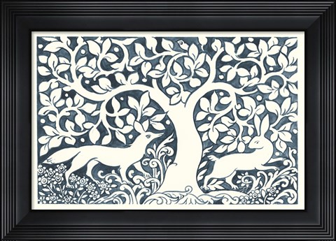 Framed Forest Life III Print