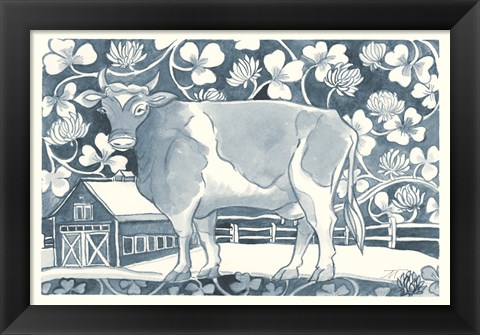 Framed Farm Life II Print