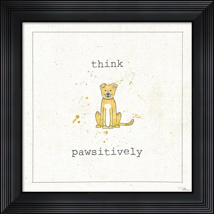 Framed Companion Cuties II Print