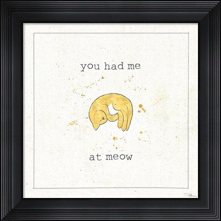 Framed Companion Cuties IV Print