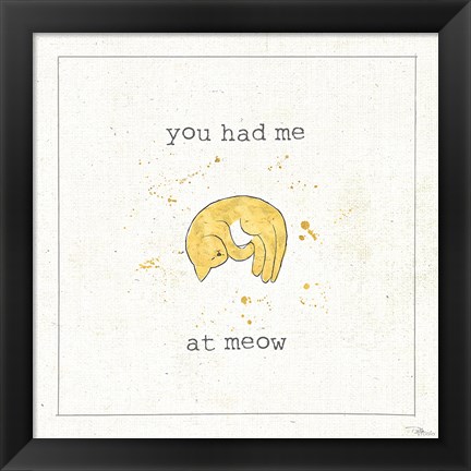 Framed Companion Cuties IV Print