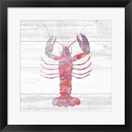 Framed Ocean Life II Print