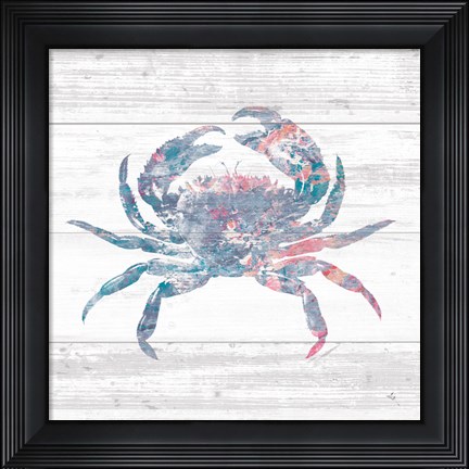 Framed Ocean Life I Print
