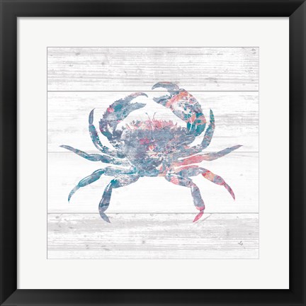 Framed Ocean Life I Print