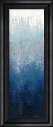 Framed Silver Wave I Print