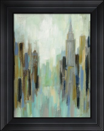 Framed New York Morning II Print