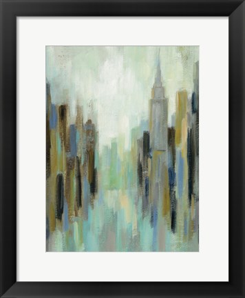 Framed New York Morning II Print