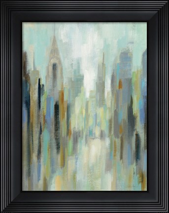 Framed New York Morning I Print