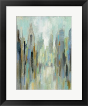 Framed New York Morning I Print