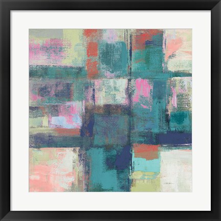 Framed Island Hues I Crop Bright Print