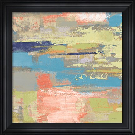 Framed Urban Walkway II Bright Print
