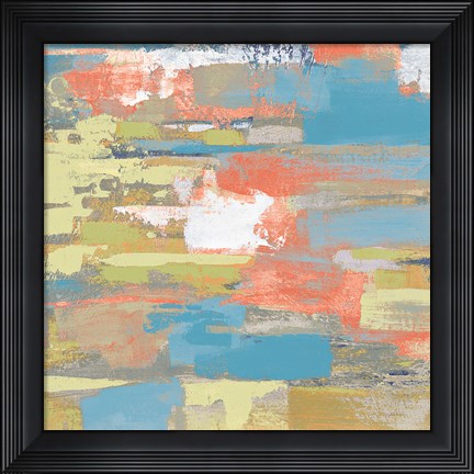 Framed Urban Walkway III Bright Print