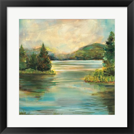 Framed Silver Lake Print