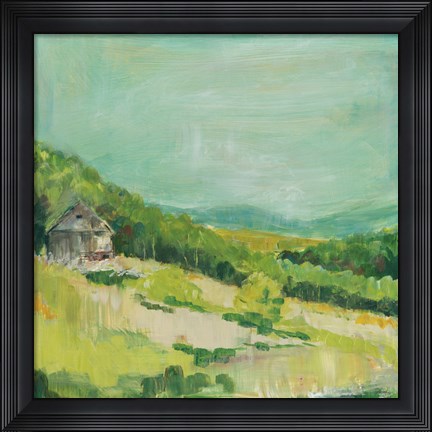 Framed Upper Fields Print