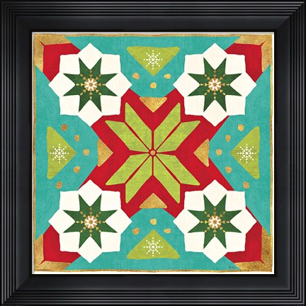 Framed Winter Wishes VII Print