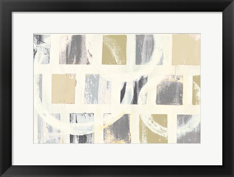 Framed Color Block II Crop Archroma Print