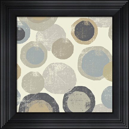 Framed Circles Archroma Print