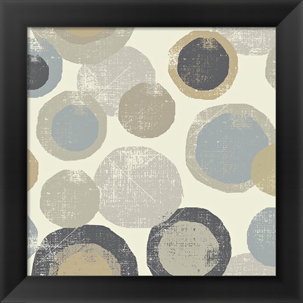 Framed Circles Archroma Print