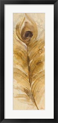 Framed Feather Toss Single Feather Print