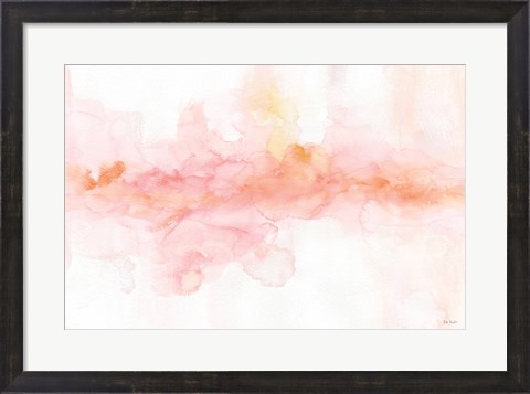 Framed Rainbow Seeds Abstract Print