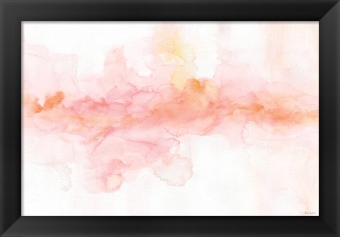 Framed Rainbow Seeds Abstract Print