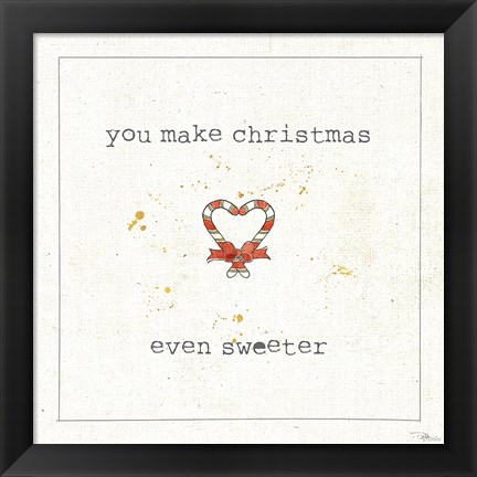 Framed Christmas Cuties II Print