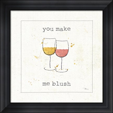 Framed Flavor Notes I Print