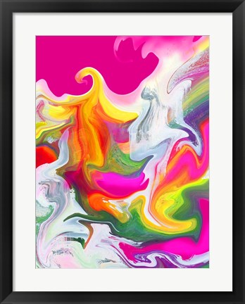 Framed Liquified II Print