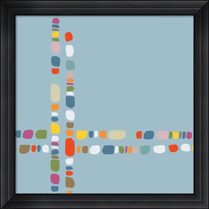 Framed Pebble II Print