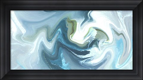 Framed Blue Lake Print
