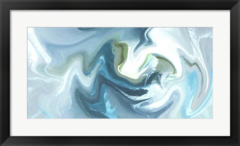 Framed Blue Lake Print