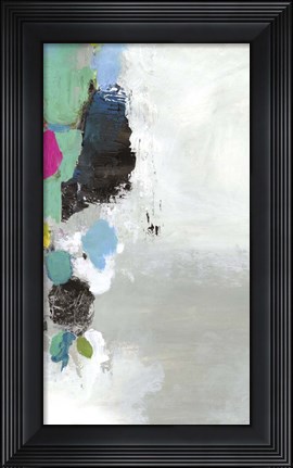 Framed Touch of Blue II Print