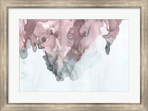 Framed Bubblegum Pink II Print