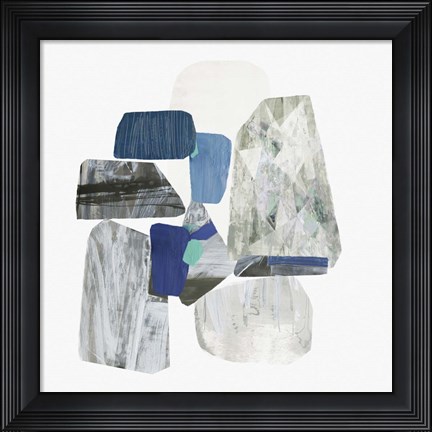 Framed Stone I Print