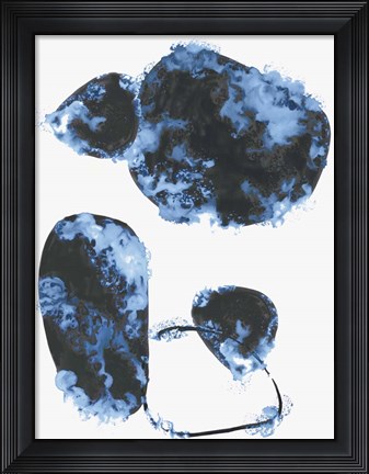 Framed Blue Stone II Print