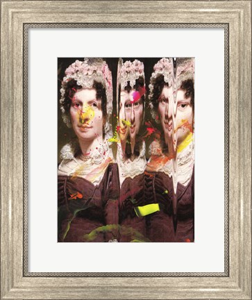 Framed Three Selves II Print