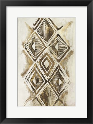 Framed African Diamonds Print