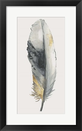Framed Secret Gold I Print