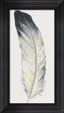 Framed Secret Gold IV Print