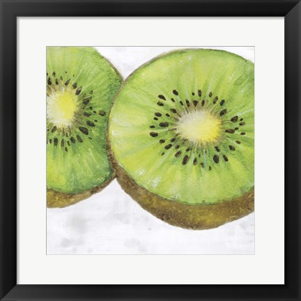 Framed Fruit I Print