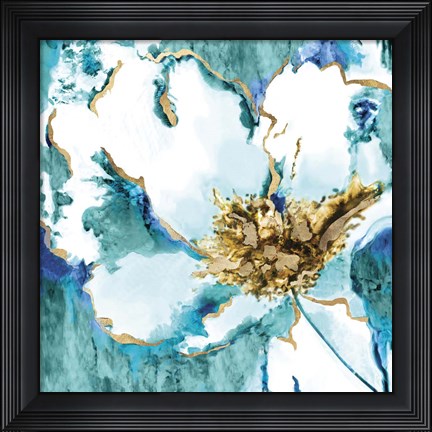 Framed Flower Burst Print