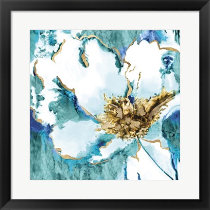 Framed Flower Burst Print