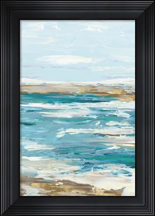 Framed Sea Side II Print