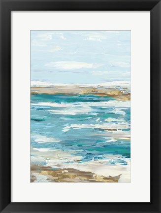 Framed Sea Side II Print